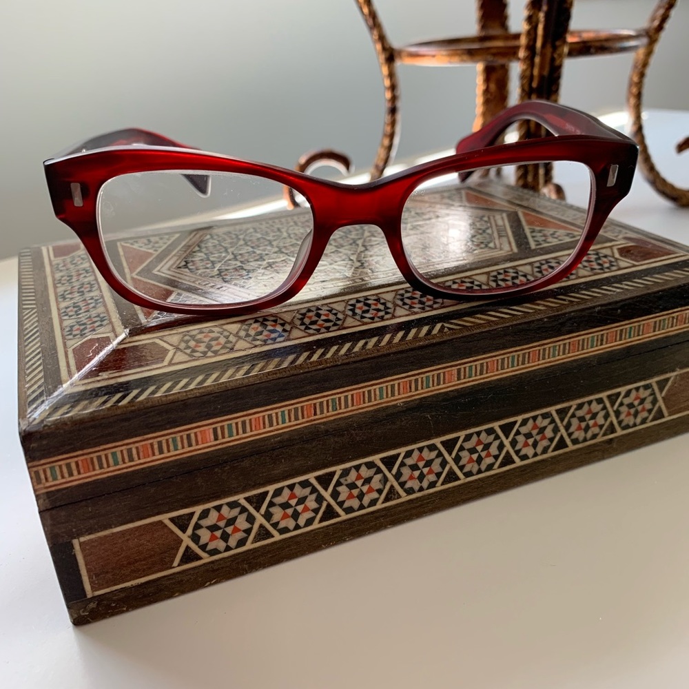 Oliver Peoples Prescription glasses Maroon